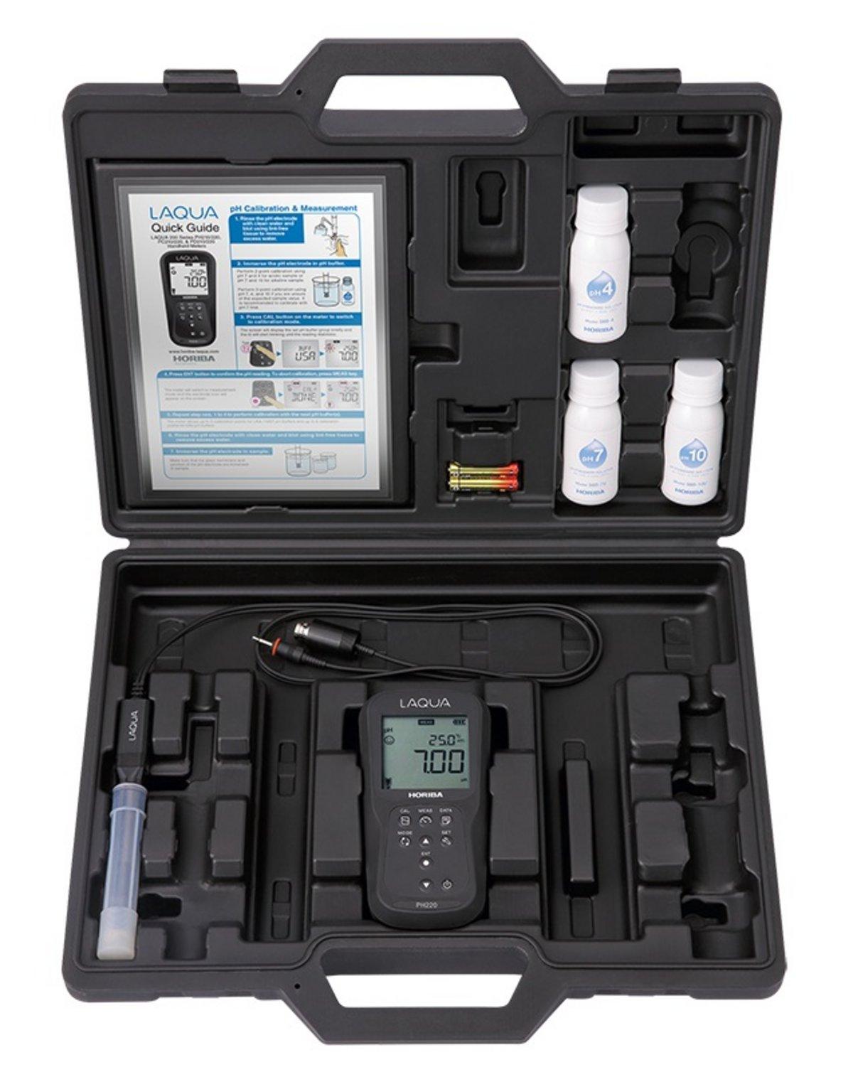  LAQUA PH220 手持式 pH/ORP/温度计 手持式水质分析仪